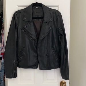 Blank NYC vegan leather jacket